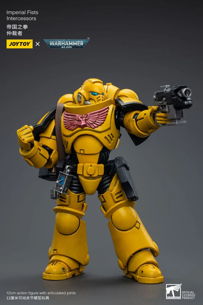Imperial Fists Intercessors Warhammer 40k 1/18 Figurka 12 cm - Image 7