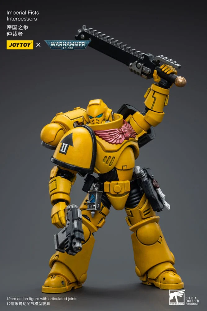 Imperial Fists Intercessors Warhammer 40k 1/18 Figurka 12 cm - Image 8