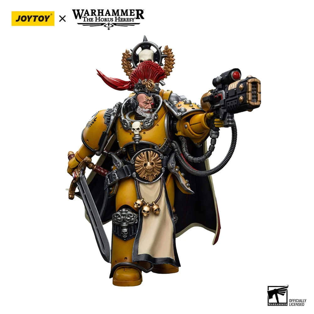 Imperial Fists Legion Praetor with Power Sword Warhammer The Horus Heresy 1/18 Figurka 12 cm - Image 4