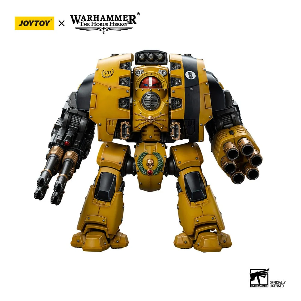Imperial Fists Leviathan Dreadnought with Cyclonic Melta Lance and Storm Cannon Warhammer The Horus Heresy 1/18 Figurka 12 cm - Image 2