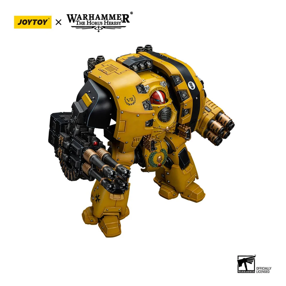 Imperial Fists Leviathan Dreadnought with Cyclonic Melta Lance and Storm Cannon Warhammer The Horus Heresy 1/18 Figurka 12 cm - Image 6