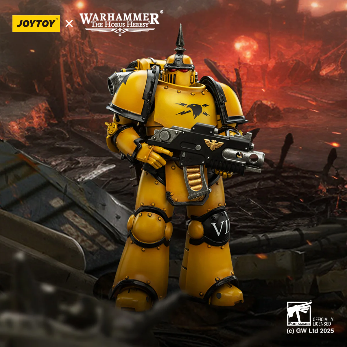 Imperial Fists MK lll Tactical Legionary Warhammer The Horus Heresy Figurka 12 cm - Image 11
