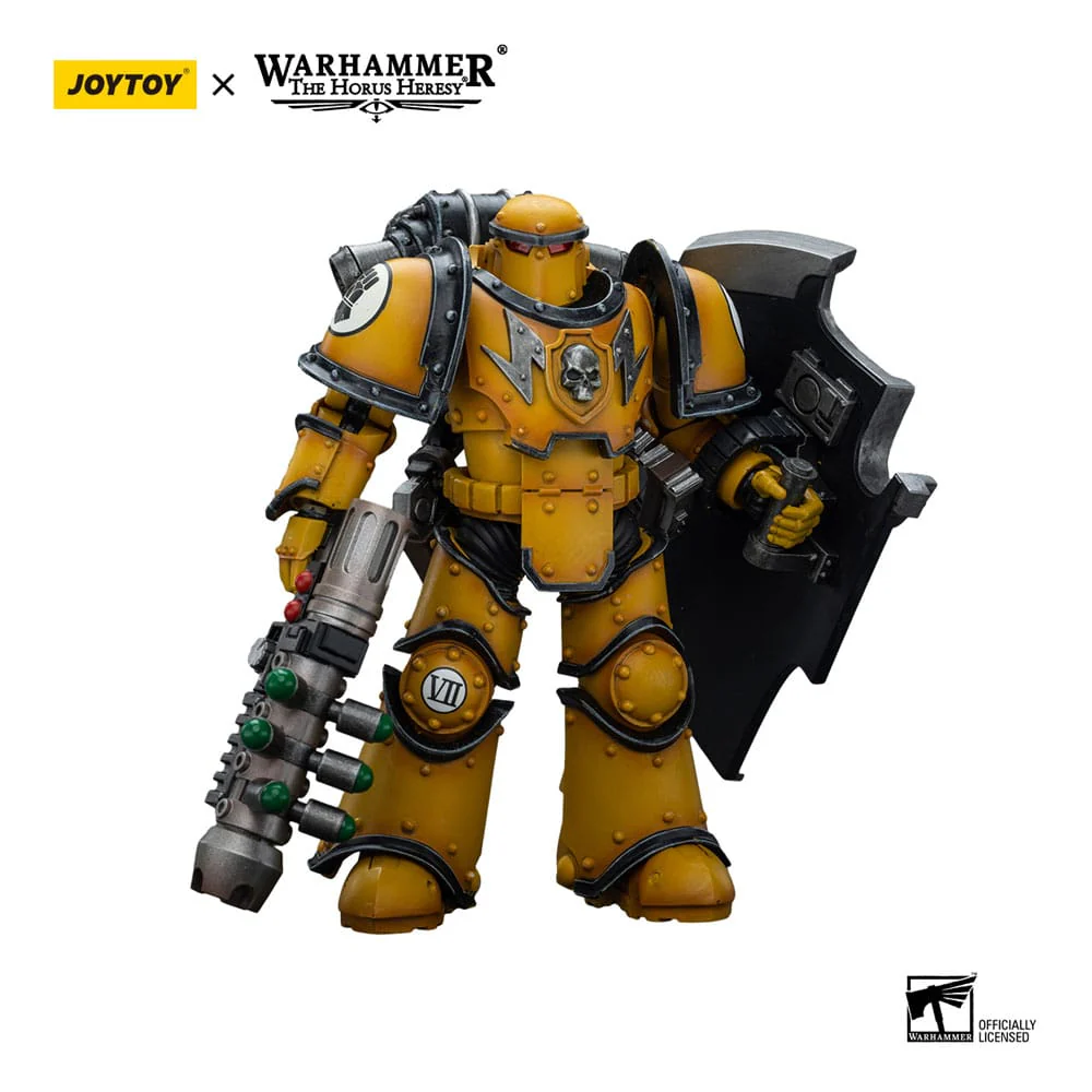 Imperial Fists MkIII Breacher Squad Legion Breacher with Graviton Gun Warhammer 1/18 Figurka 12 cm - Image 3