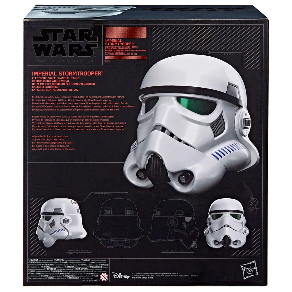 Imperial Stormtrooper Star Wars Rogue One Black Series Electronic Helmet Replika - Image 2