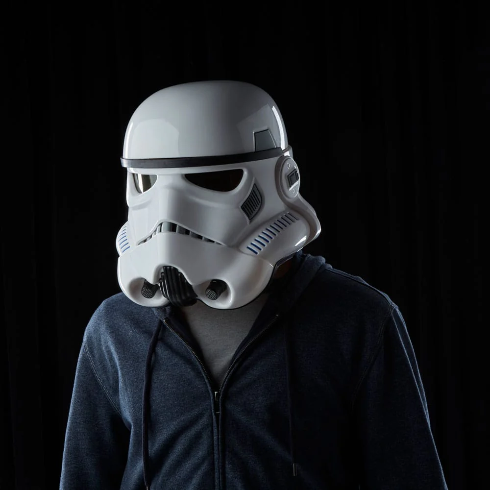 Imperial Stormtrooper Star Wars Rogue One Black Series Electronic Helmet Replika - Image 8