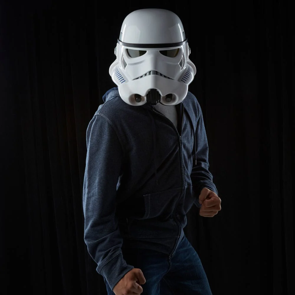 Imperial Stormtrooper Star Wars Rogue One Black Series Electronic Helmet Replika - Image 9