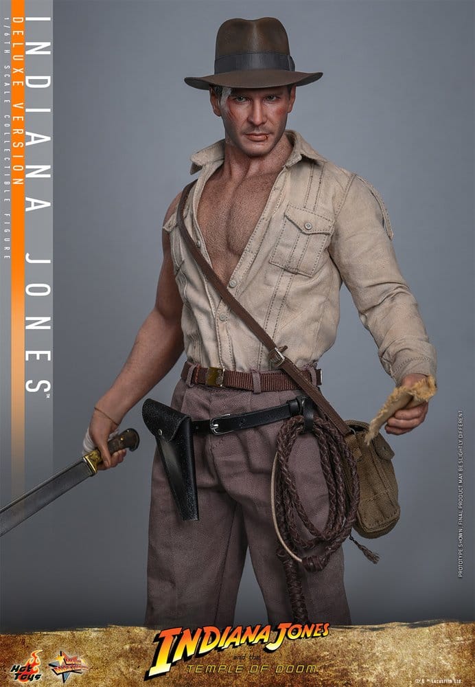 Indiana Jones and The Temple of Doom Movie Masterpiece Deluxe Version 1/6 Figurka 30 cm - Image 9