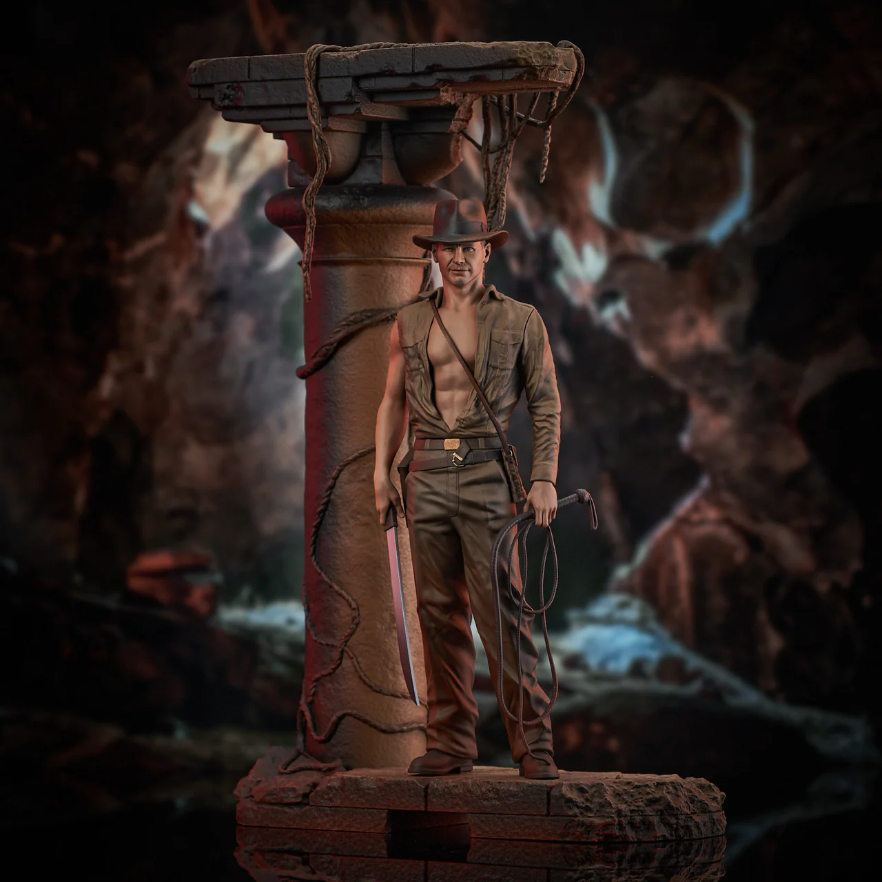 Indiana Jones and the Temple of Doom Premier Collection 1/7 Figurka 38 cm - Image 3
