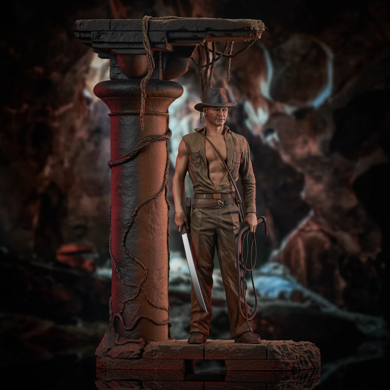 Indiana Jones and the Temple of Doom Premier Collection 1/7 Figurka 38 cm - Image 4