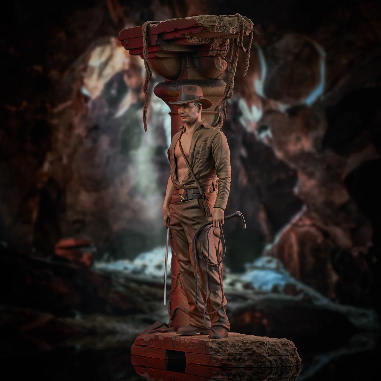 Indiana Jones and the Temple of Doom Premier Collection 1/7 Figurka 38 cm - Image 5