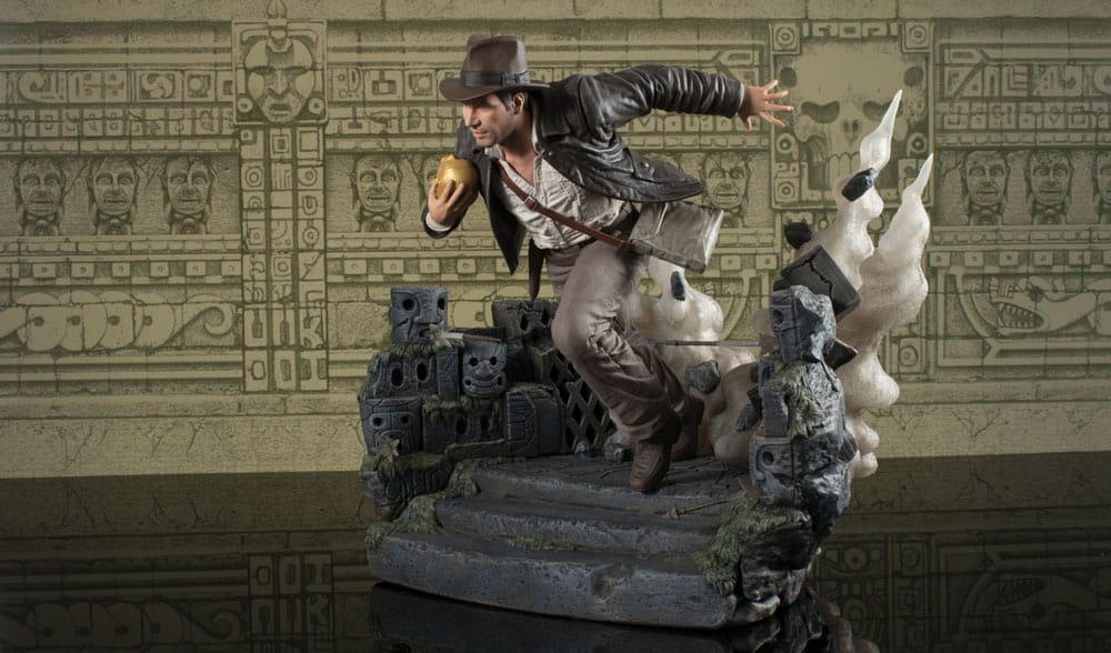 Indiana Jones: Raiders of the Lost Ark Escape with Idol Deluxe Gallery Figurka 25 cm - Image 2