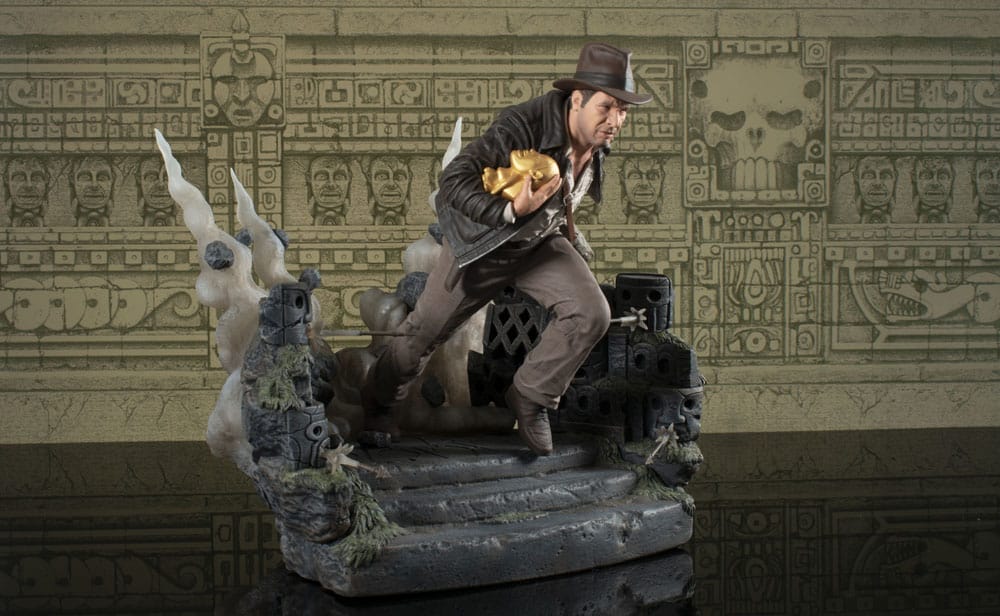 Indiana Jones: Raiders of the Lost Ark Escape with Idol Deluxe Gallery Figurka 25 cm - Image 3