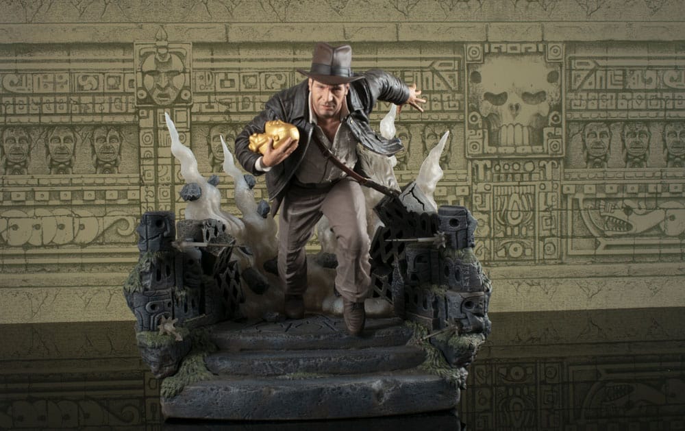 Indiana Jones: Raiders of the Lost Ark Escape with Idol Deluxe Gallery Figurka 25 cm - Image 4