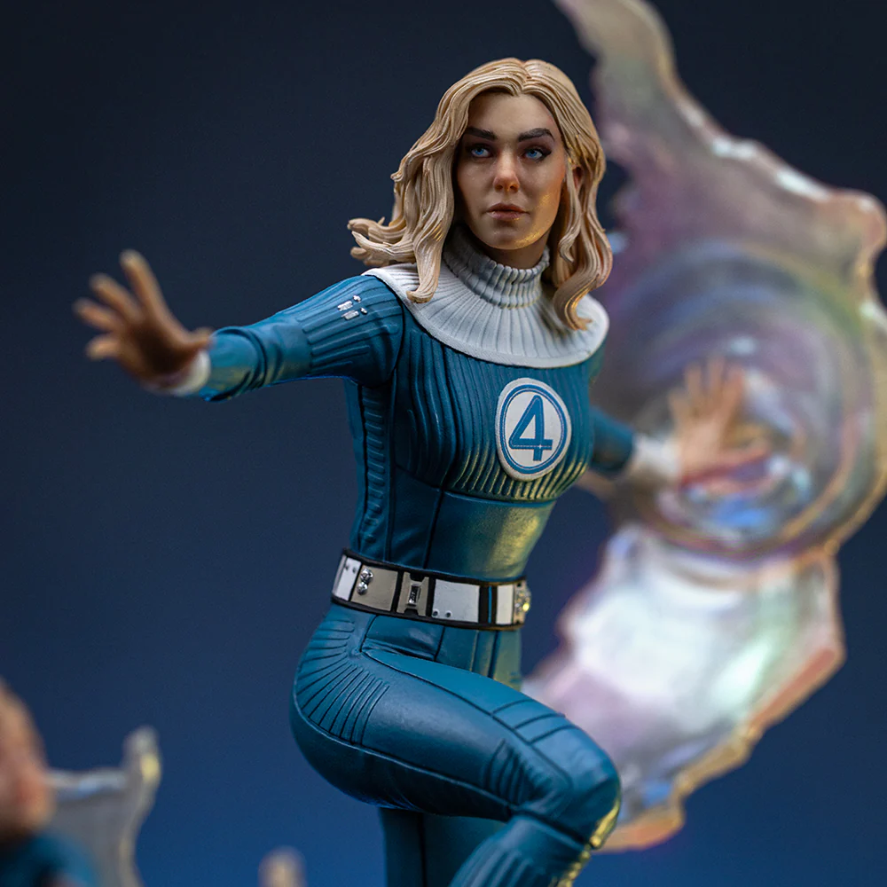 Invisible Woman and Franklin Woman Marvel Fantastic Four Art Scale 1/10 Figurka 28 cm - Image 7