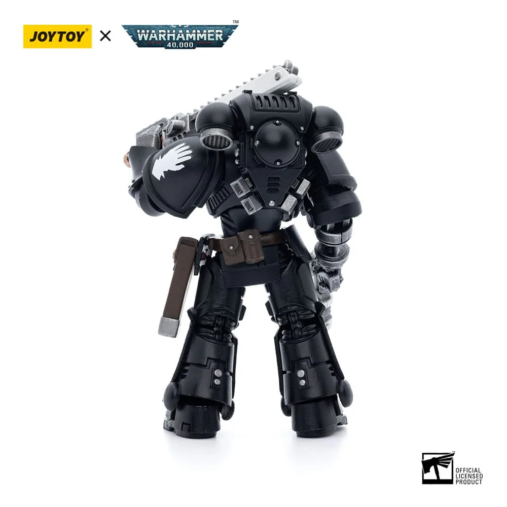 Iron Hands Assault Intercessors Sergeant Kalock Warhammer 40k 1/18 Figurka 12 cm - Image 2