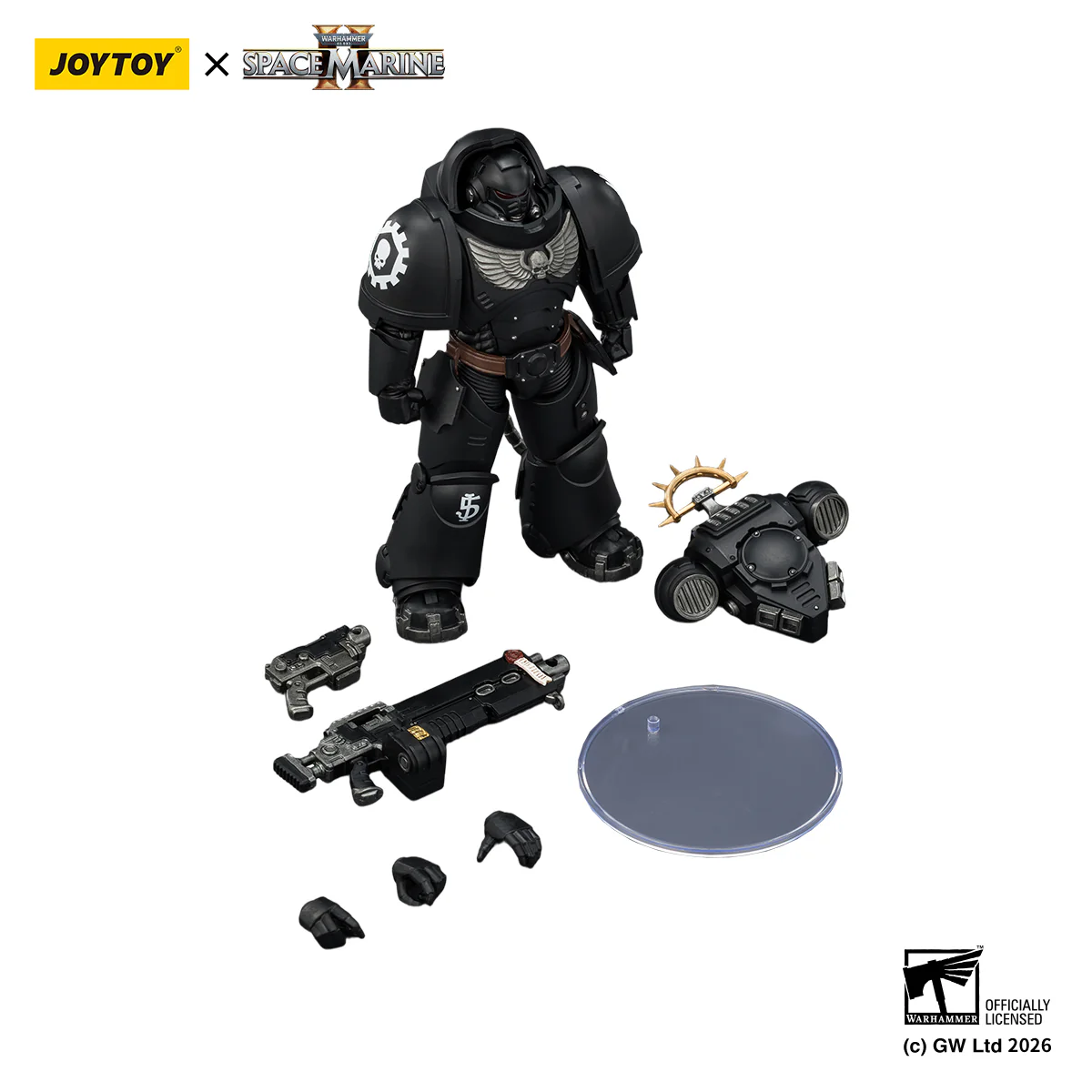 Iron Hands Heavy Intercessor Game Edition Warhammer 40k 1/18 Figurka 13 cm - Image 5