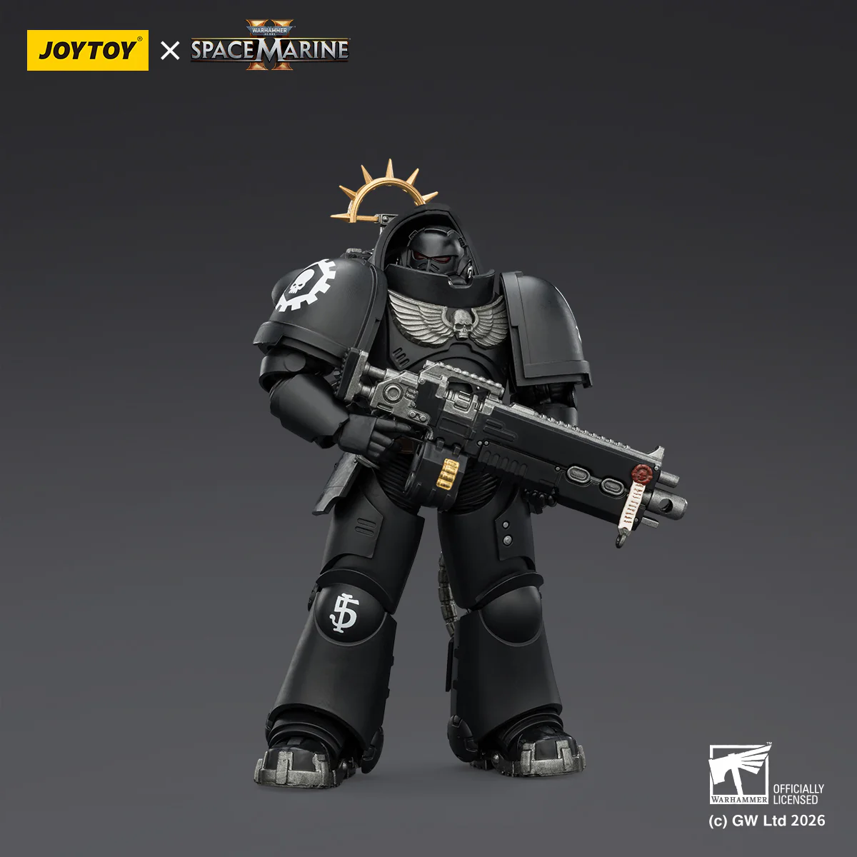 Iron Hands Heavy Intercessor Game Edition Warhammer 40k 1/18 Figurka 13 cm - Image 8