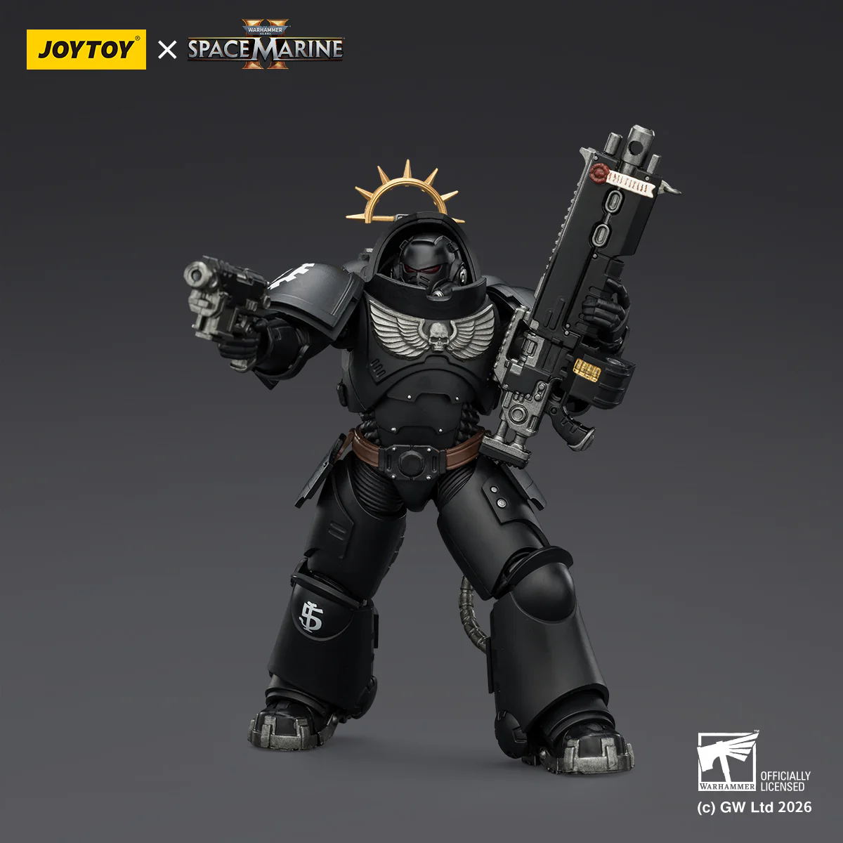 Iron Hands Heavy Intercessor Game Edition Warhammer 40k 1/18 Figurka 13 cm - Image 9