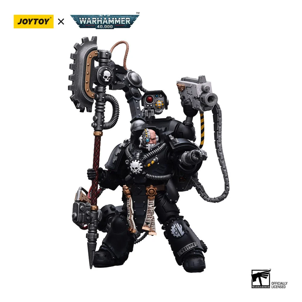 Iron Hands lron Father Feirros Warhammer 40k 1/18 Figurka 12 cm - Image 3
