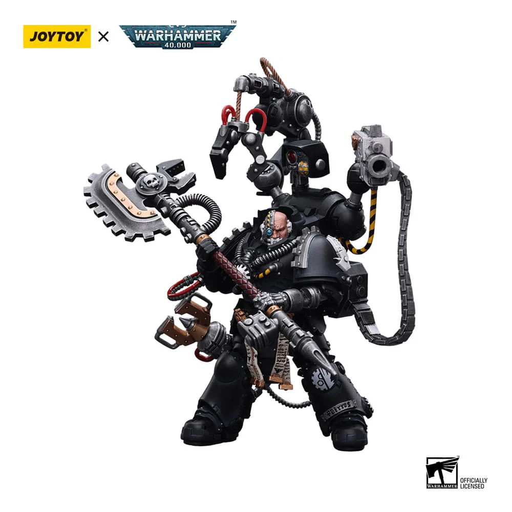 Iron Hands lron Father Feirros Warhammer 40k 1/18 Figurka 12 cm - Image 4