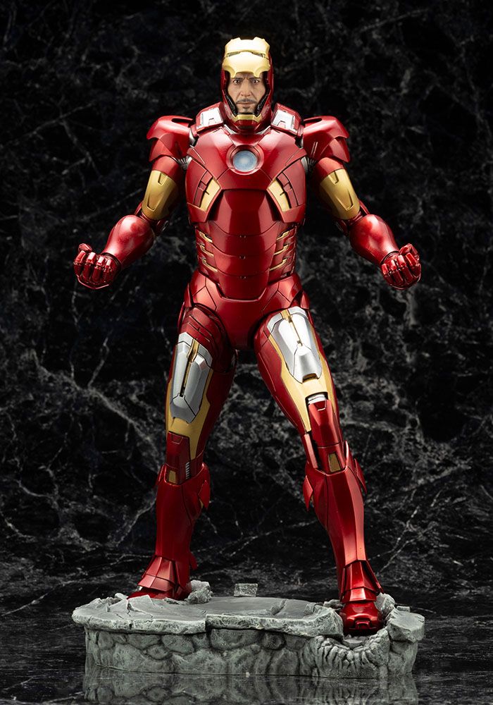 Iron Man Mark 7 Marvel The Avengers ARTFX 1/6 Figurka 32 cm - Image 2