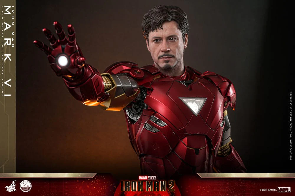 Iron Man Mark VI Iron Man 2 Movie 1/4 Figurka 48 cm - Image 17
