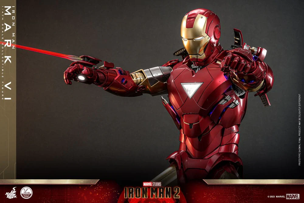 Iron Man Mark VI Iron Man 2 Movie 1/4 Figurka 48 cm - Image 20