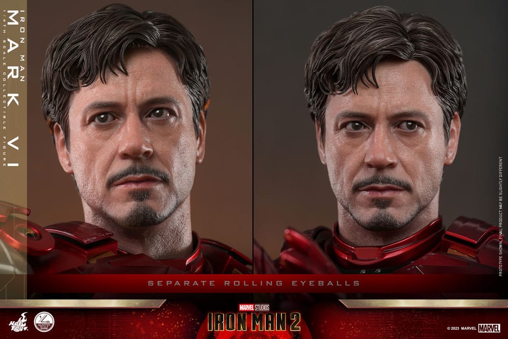 Iron Man Mark VI Iron Man 2 Movie 1/4 Figurka 48 cm - Image 21