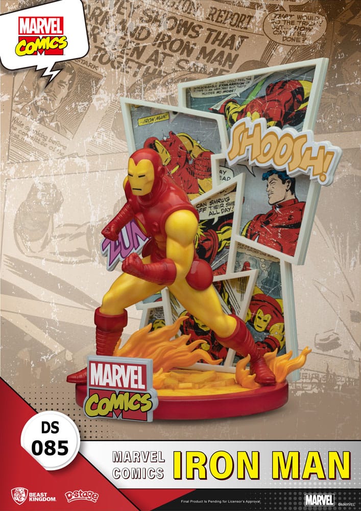 Iron Man Marvel D-Stage Diorama Figurka 16 cm - Image 3