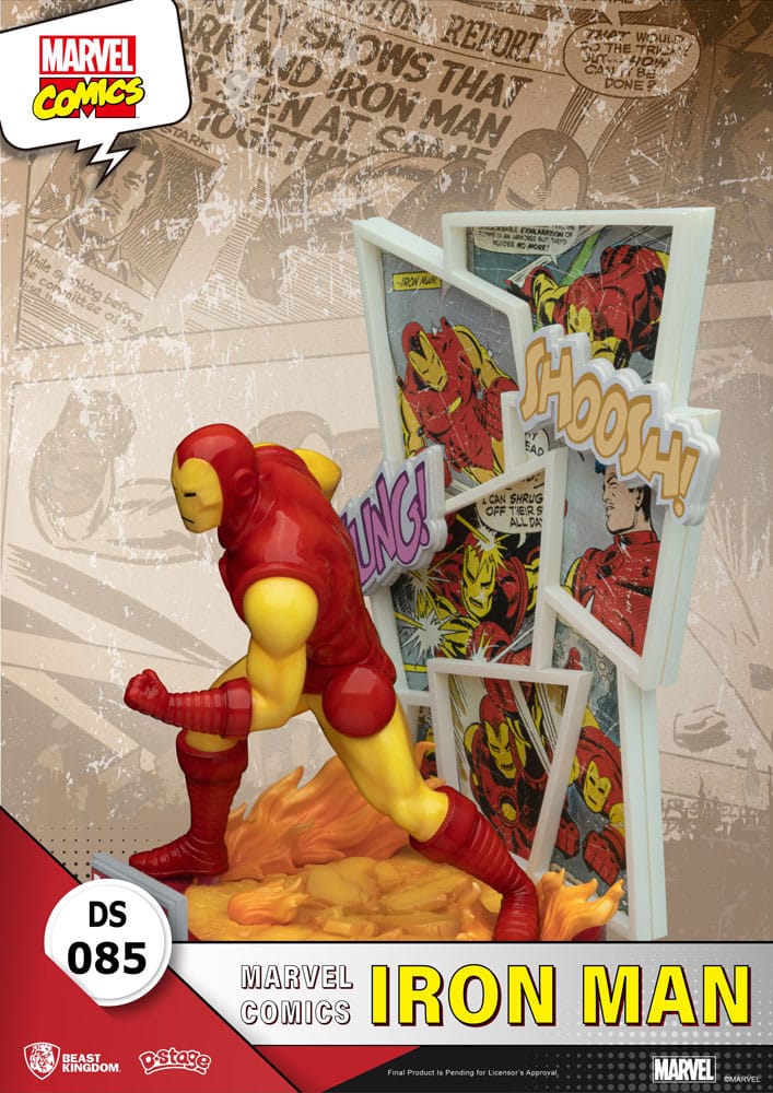 Iron Man Marvel D-Stage Diorama Figurka 16 cm - Image 4