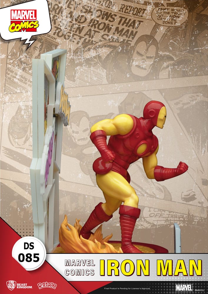 Iron Man Marvel D-Stage Diorama Figurka 16 cm - Image 5