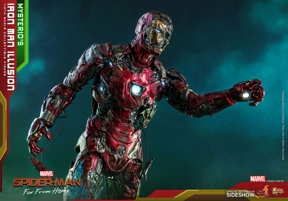 Iron Man Marvel Spider-Man: Far From Home 1/6 Mysterio's Illusion Figurka 32 cm - Image 10