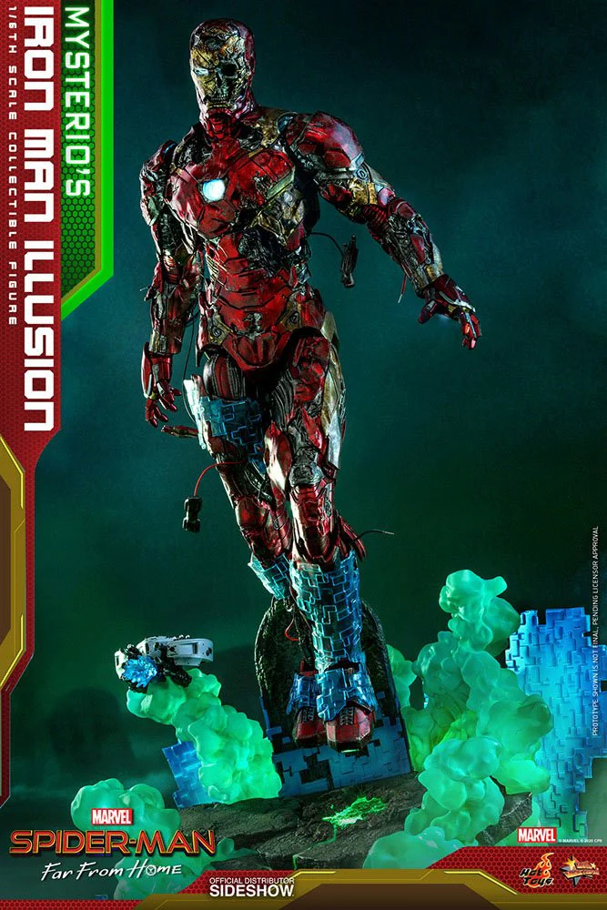 Iron Man Marvel Spider-Man: Far From Home 1/6 Mysterio's Illusion Figurka 32 cm - Image 3