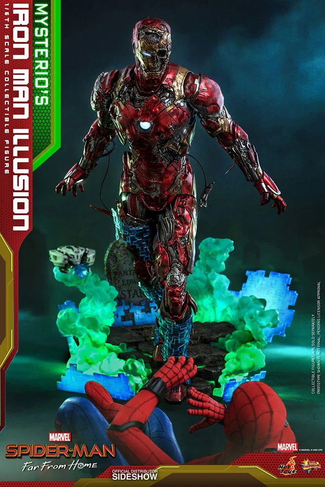 Iron Man Marvel Spider-Man: Far From Home 1/6 Mysterio's Illusion Figurka 32 cm - Image 4