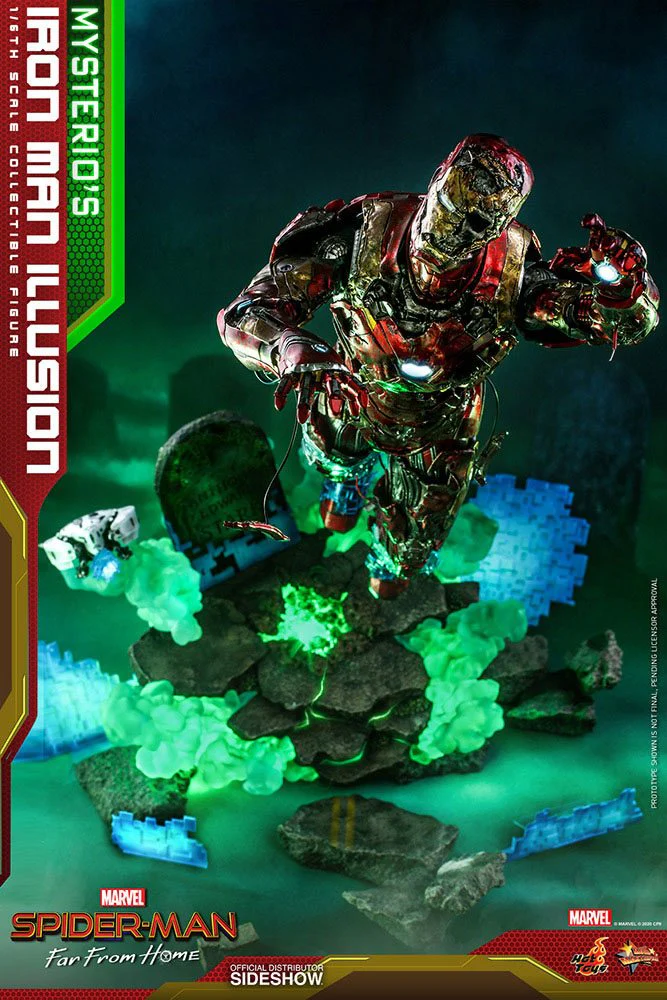 Iron Man Marvel Spider-Man: Far From Home 1/6 Mysterio's Illusion Figurka 32 cm - Image 7