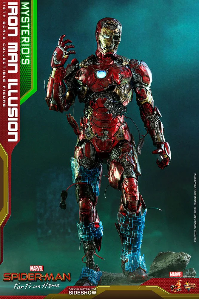 Iron Man Marvel Spider-Man: Far From Home 1/6 Mysterio's Illusion Figurka 32 cm - Image 8