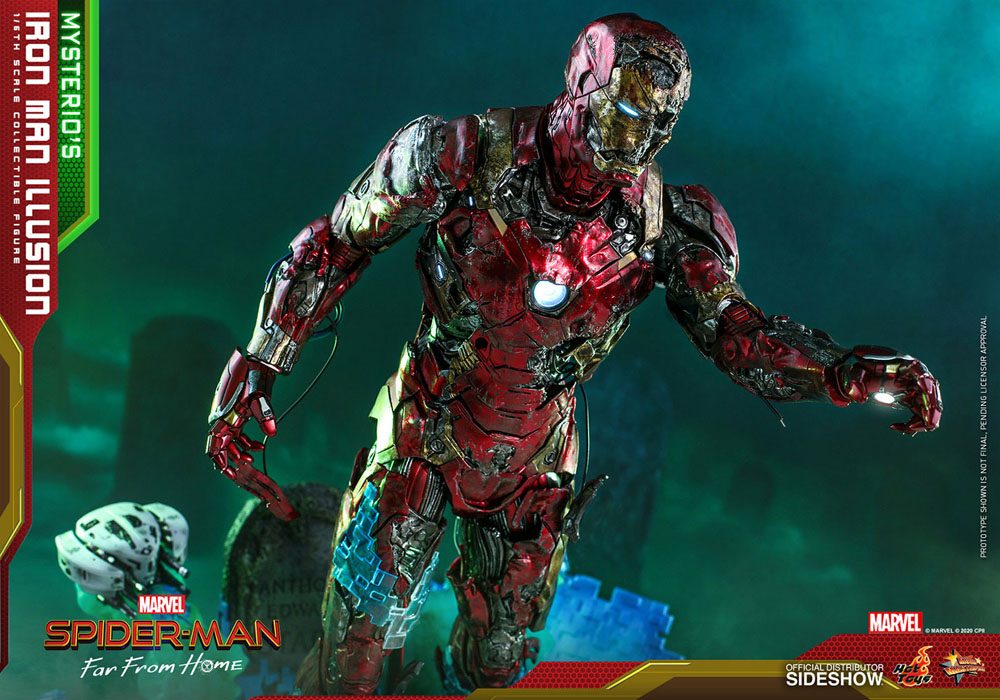 Iron Man Marvel Spider-Man: Far From Home 1/6 Mysterio's Illusion Figurka 32 cm - Image 9