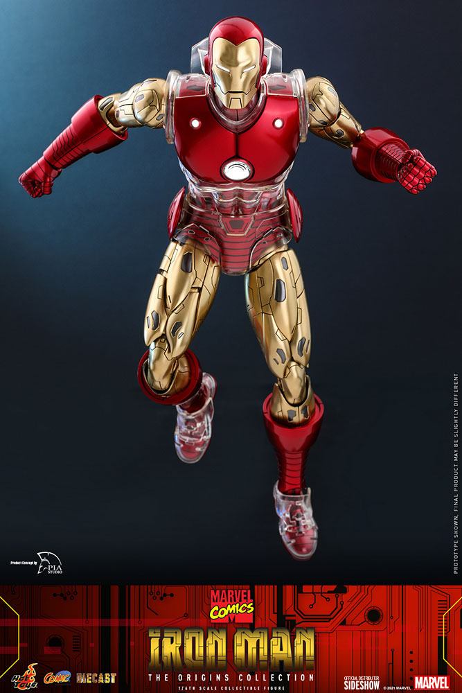 Iron Man Marvel The Origins Collection 1/6 Figurka 33cm - Image 10
