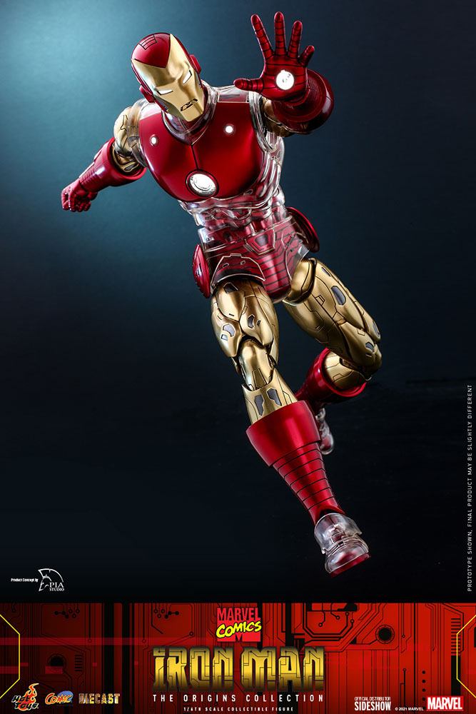 Iron Man Marvel The Origins Collection 1/6 Figurka 33cm - Image 11