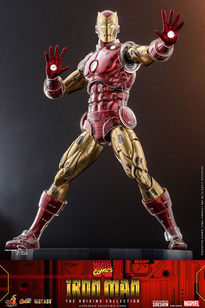 Iron Man Marvel The Origins Collection 1/6 Figurka 33cm - Image 3