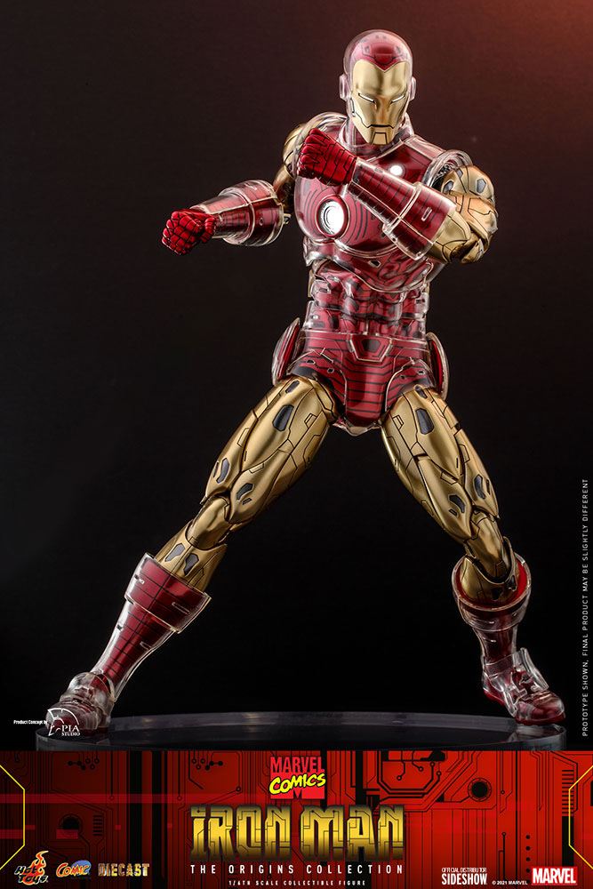 Iron Man Marvel The Origins Collection 1/6 Figurka 33cm - Image 4