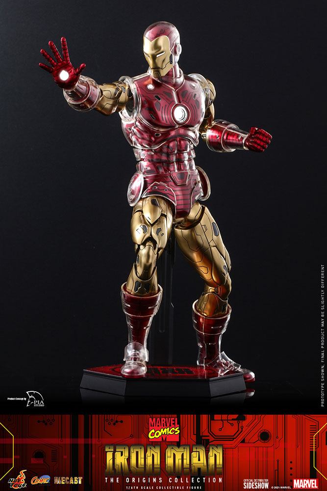 Iron Man Marvel The Origins Collection 1/6 Figurka 33cm - Image 6