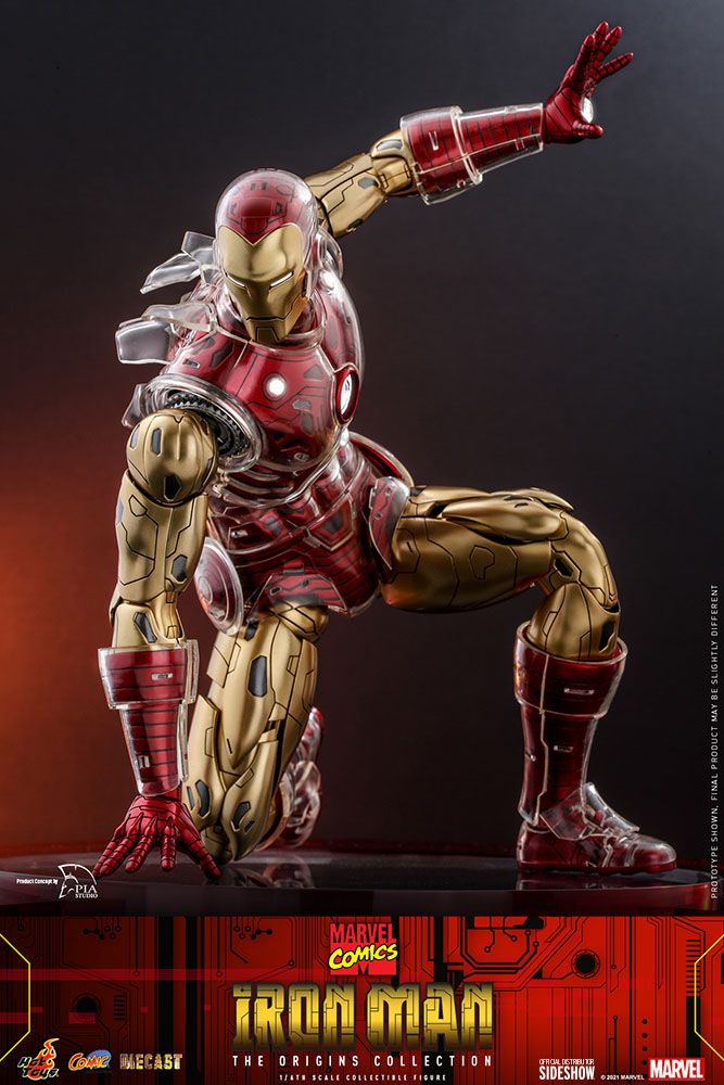 Iron Man Marvel The Origins Collection 1/6 Figurka 33cm - Image 7