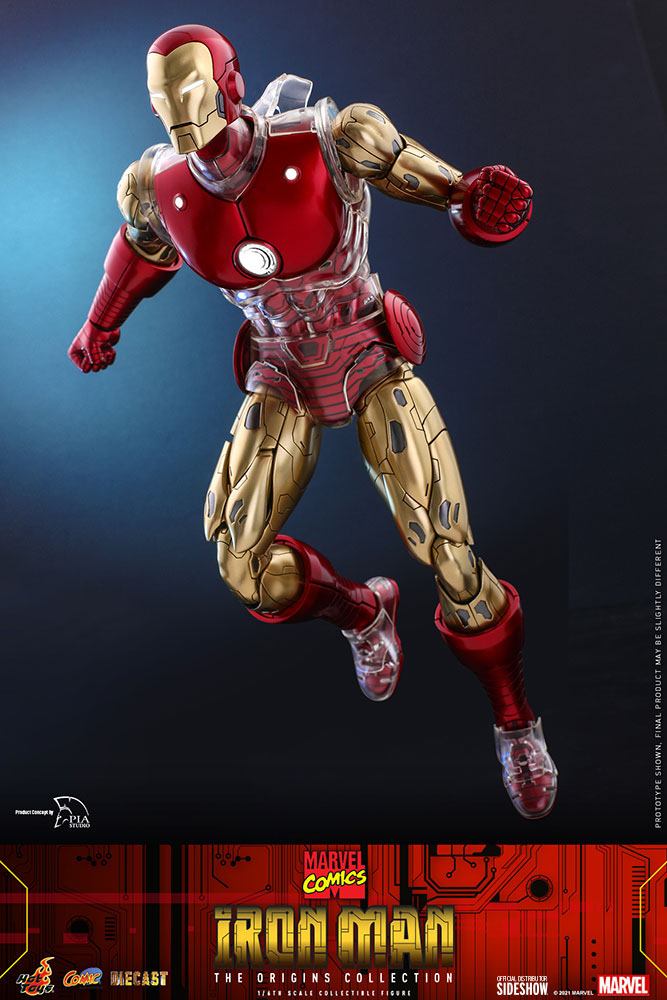 Iron Man Marvel The Origins Collection 1/6 Figurka 33cm - Image 9