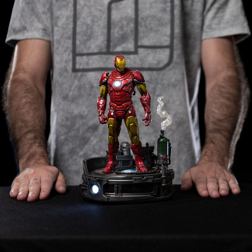 Iron Man Unleashed Marvel Deluxe Art Scale 1/10 Figurka 23 cm - Image 10
