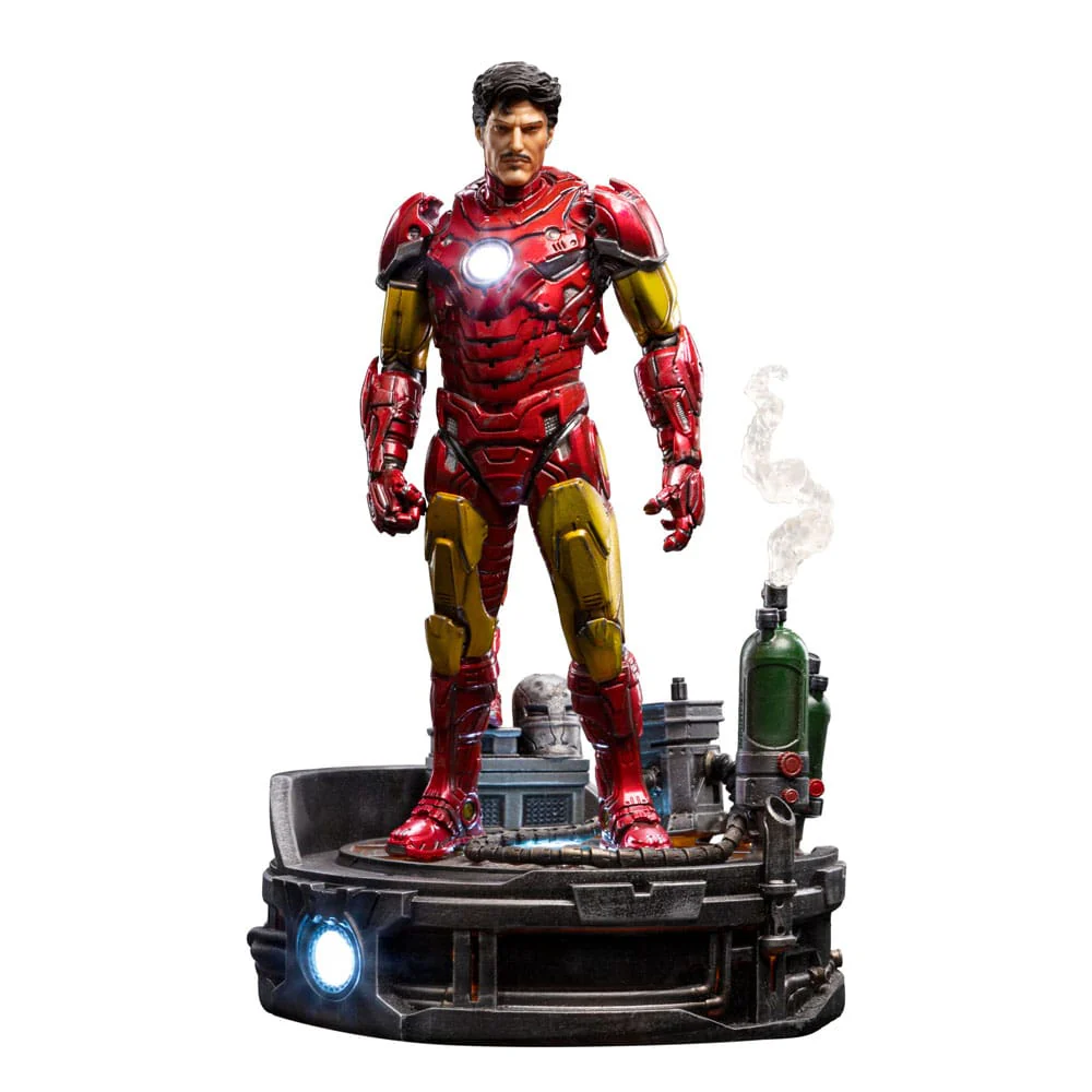 Iron Man Unleashed Marvel Deluxe Art Scale 1/10 Figurka 23 cm - Image 2