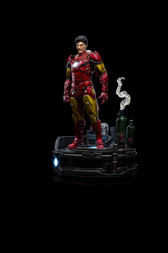 Iron Man Unleashed Marvel Deluxe Art Scale 1/10 Figurka 23 cm - Image 6