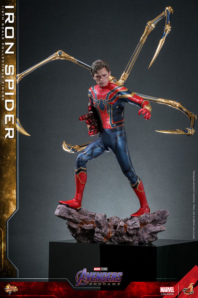 Iron Spider Marvel Avengers: Endgame Movie Masterpiece 1/6 Figurka 28 cm - Image 3