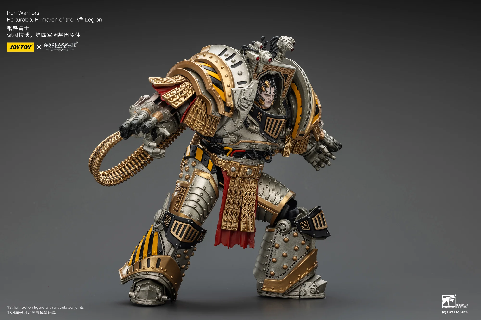 Iron Warriors Perturabo Primarch of the lVth Legion Warhammer The Horus Heresy Figurka 20 cm - Image 18