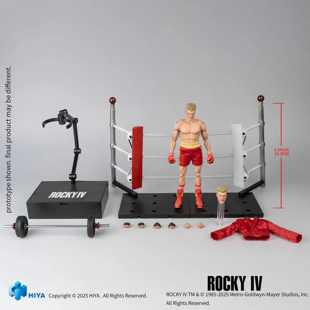 Ivan Drago Rocky Exquisite Super Series 1/12 Figurka 16 cm - Image 5